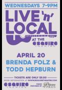 Live 'n' Local: Brenda Folz and Todd Hepburn